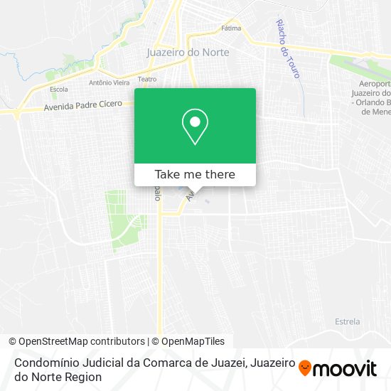 Condomínio Judicial da Comarca de Juazei map