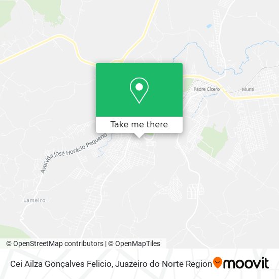 Cei Ailza Gonçalves Felicio map