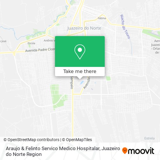 Araujo & Felinto Servico Medico Hospitalar map