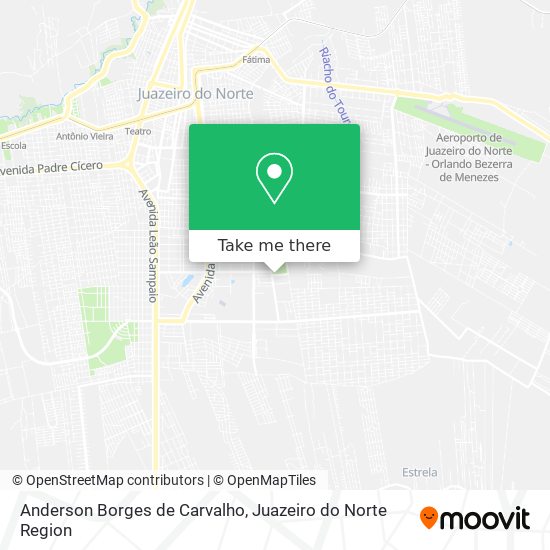 Mapa Anderson Borges de Carvalho