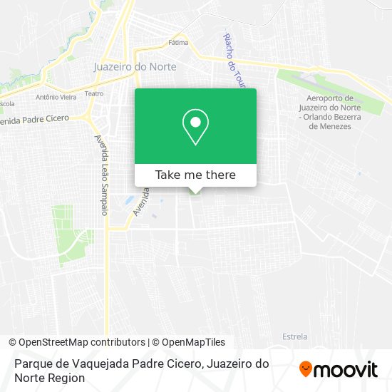 Parque de Vaquejada Padre Cicero map