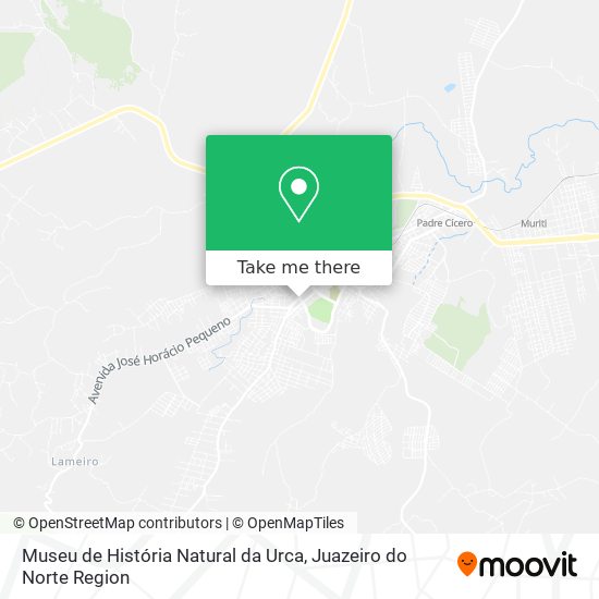 Museu de História Natural da Urca map