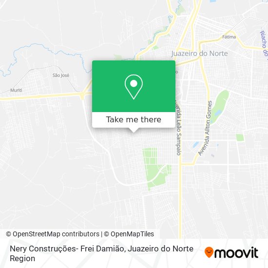 Nery Construções- Frei Damião map