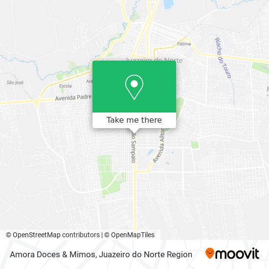 Mapa Amora Doces & Mimos