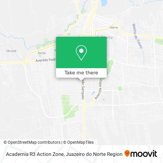 Academia R3 Action Zone map