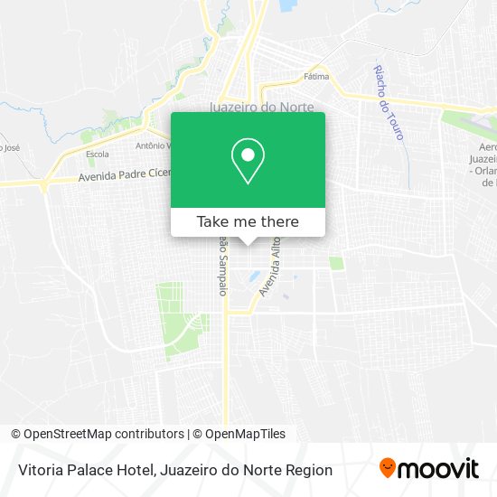 Vitoria Palace Hotel map