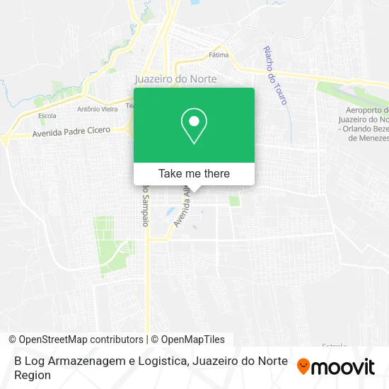 B Log Armazenagem e Logistica map