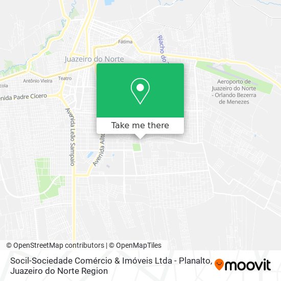 Mapa Socil-Sociedade Comércio & Imóveis Ltda - Planalto