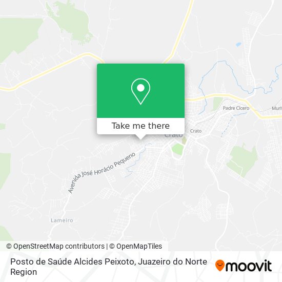 Posto de Saúde Alcides Peixoto map