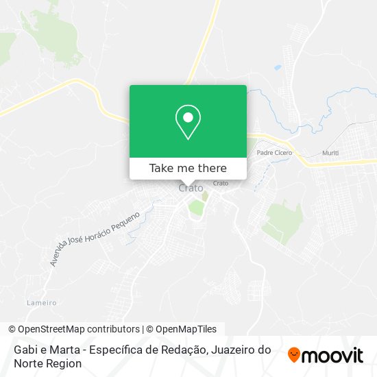 Gabi e Marta - Específica de Redação map