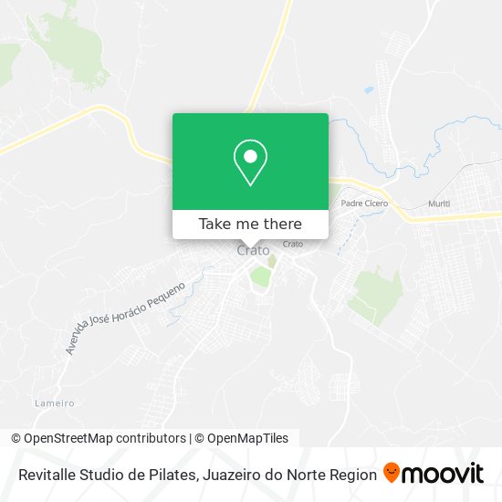 Mapa Revitalle Studio de Pilates