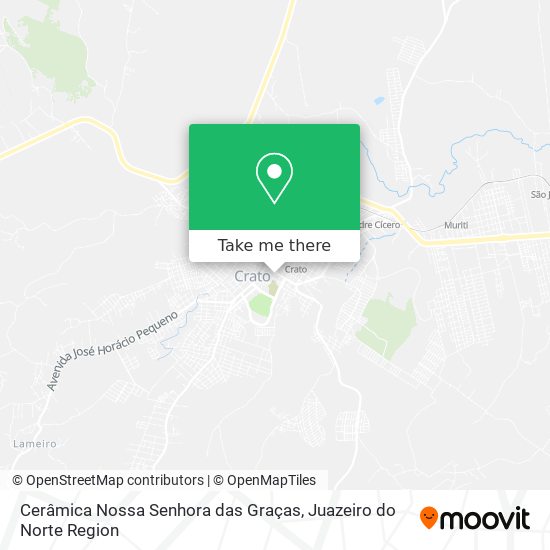 Cerâmica Nossa Senhora das Graças map