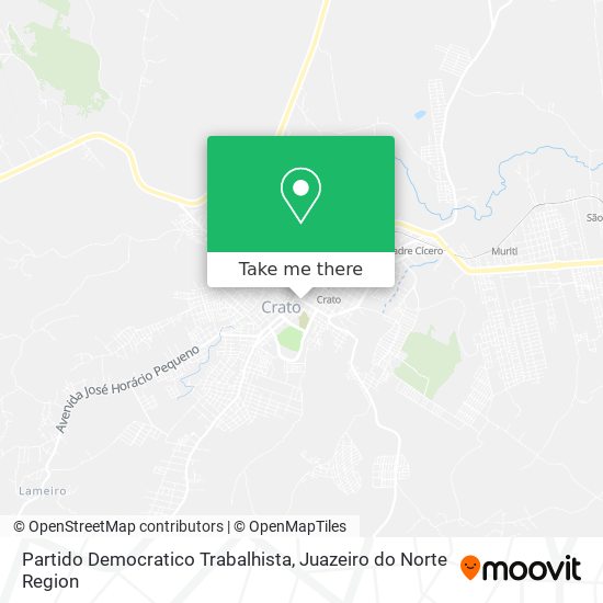 Mapa Partido Democratico Trabalhista