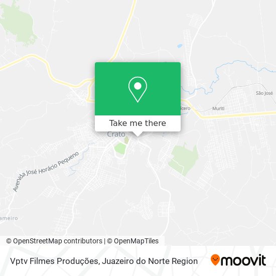 Vptv Filmes Produções map