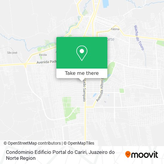 Mapa Condominio Edificio Portal do Cariri