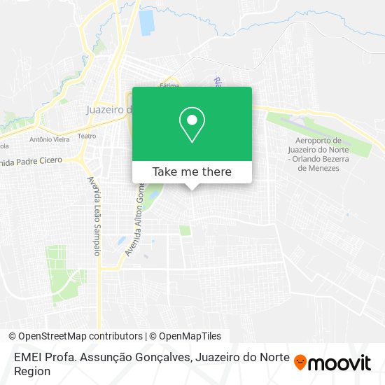 Mapa EMEI Profa. Assunção Gonçalves
