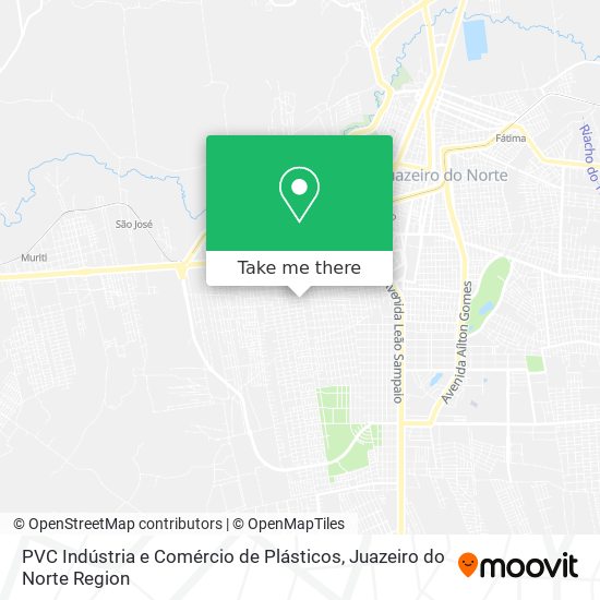 PVC Indústria e Comércio de Plásticos map