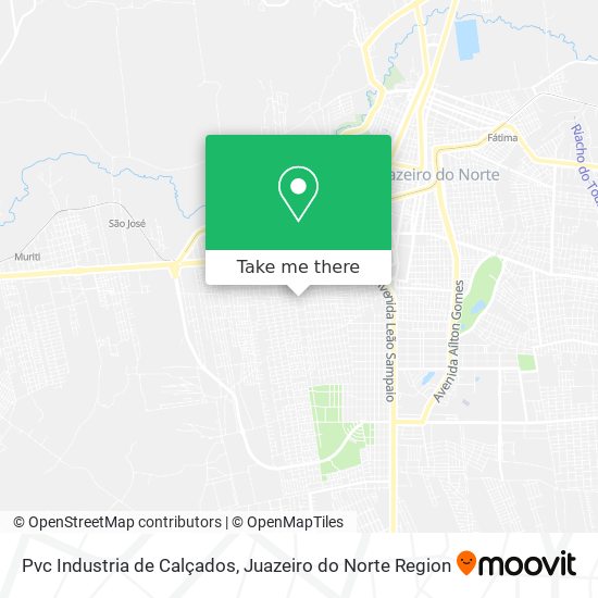 Pvc Industria de Calçados map