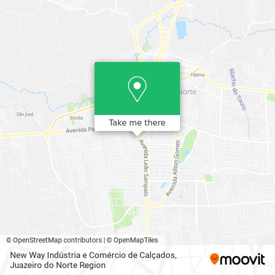 New Way Indústria e Comércio de Calçados map
