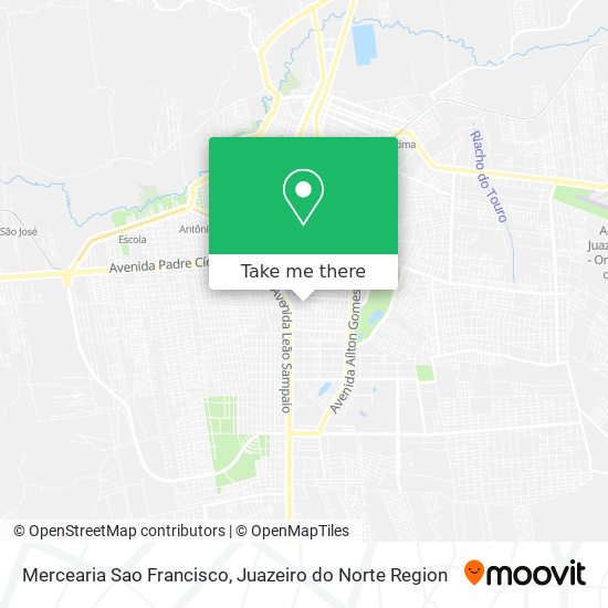 Mercearia Sao Francisco map