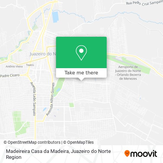 Mapa Madeireira Casa da Madeira