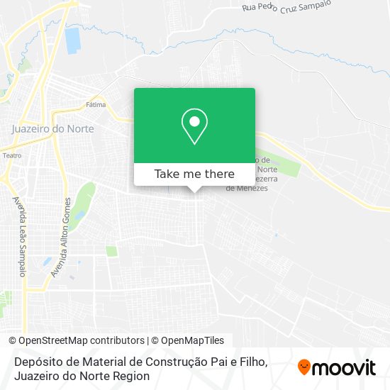 Depósito de Material de Construção Pai e Filho map