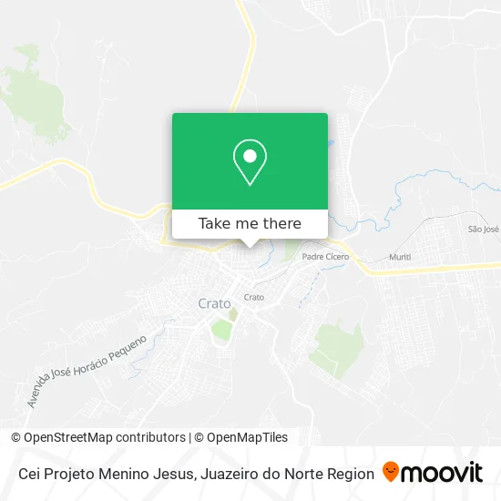 Cei Projeto Menino Jesus map