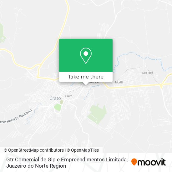 Gtr Comercial de Glp e Empreendimentos Limitada map