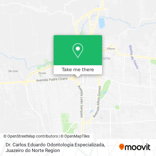 Dr. Carlos Eduardo Odontologia Especializada map