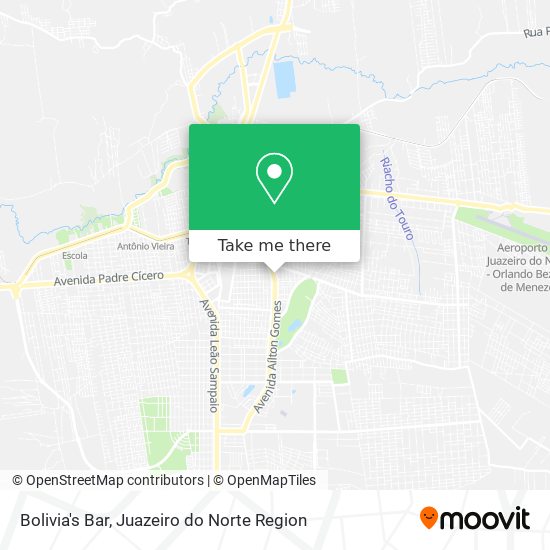 Mapa Bolivia's Bar