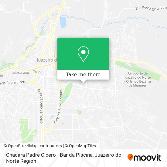 Chacara Padre Cicero - Bar da Piscina map