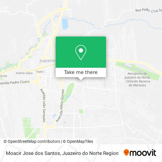 Moacir Jose dos Santos map