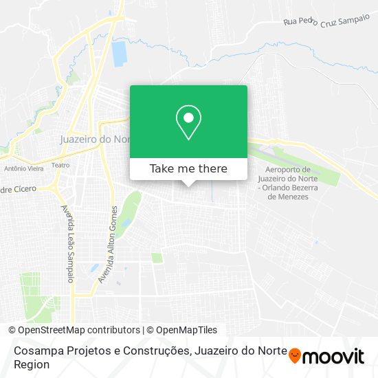 Cosampa Projetos e Construções map