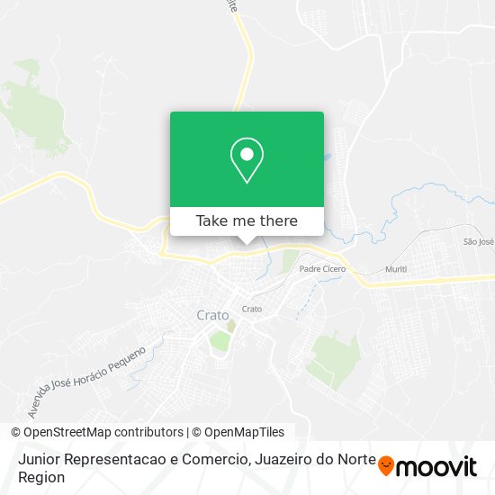 Junior Representacao e Comercio map