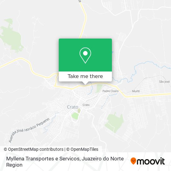 Myllena Transportes e Servicos map