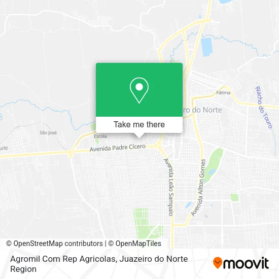 Agromil Com Rep Agricolas map