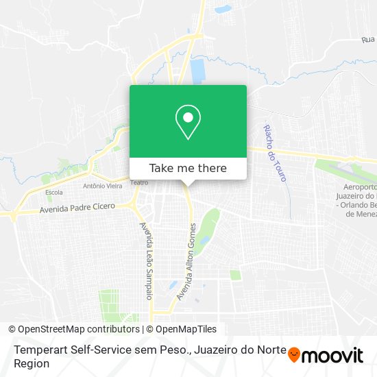 Mapa Temperart Self-Service sem Peso.