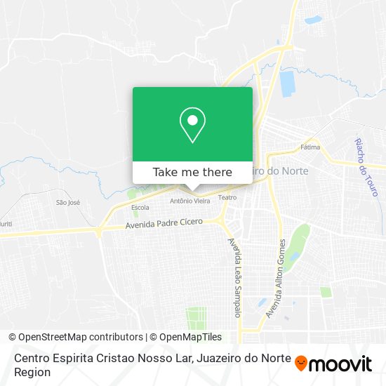 Centro Espirita Cristao Nosso Lar map