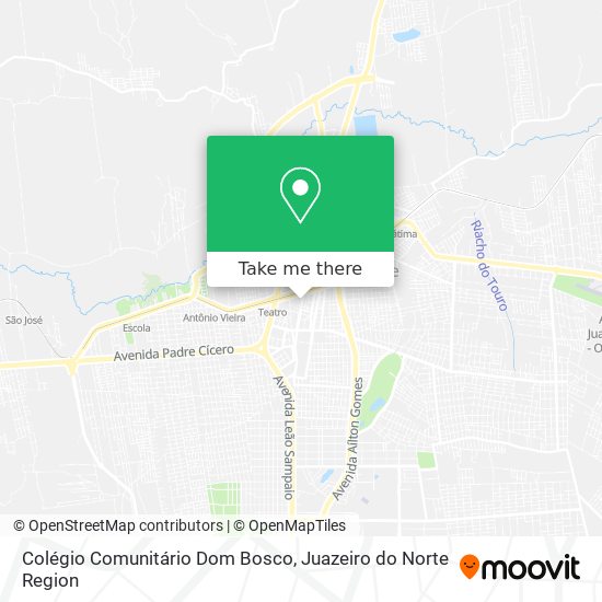 Colégio Comunitário Dom Bosco map