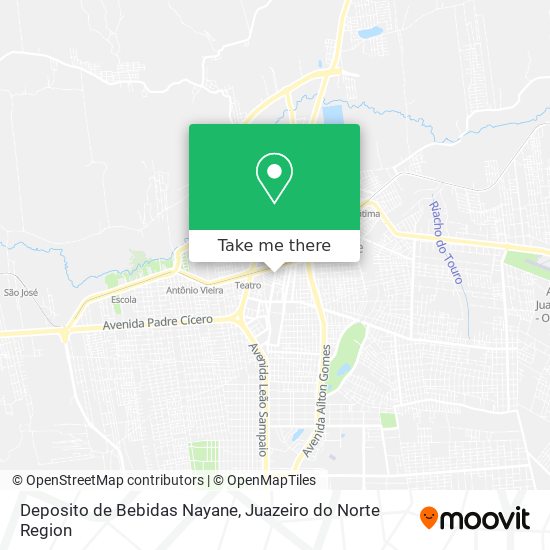 Mapa Deposito de Bebidas Nayane