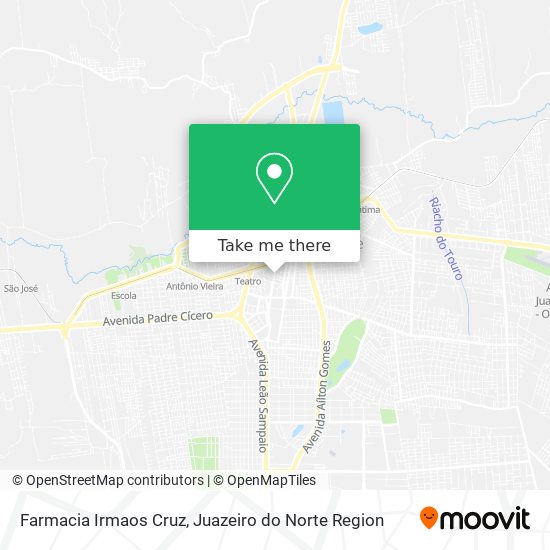Farmacia Irmaos Cruz map