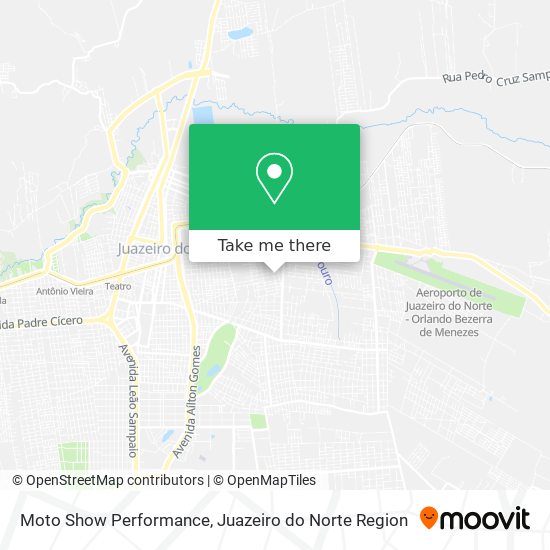 Mapa Moto Show Performance