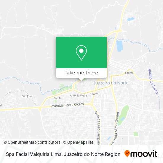 Spa Facial Valquiria Lima map