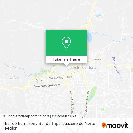 Mapa Bar do Edmilson / Bar da Tripa