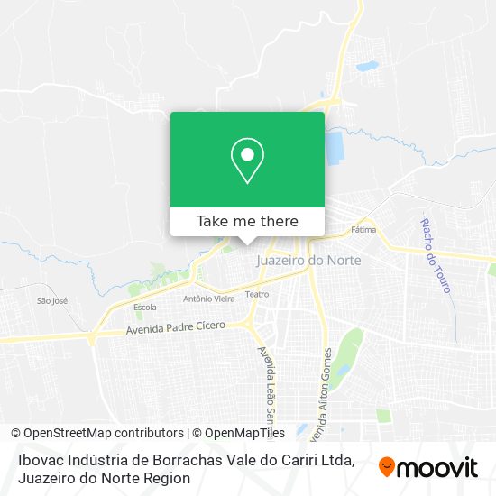 Ibovac Indústria de Borrachas Vale do Cariri Ltda map