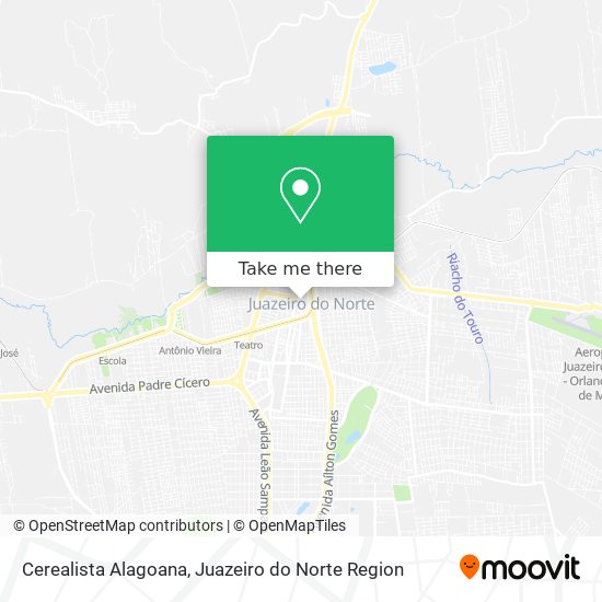 Mapa Cerealista Alagoana