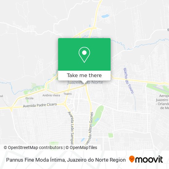 Pannus Fine Moda Íntima map