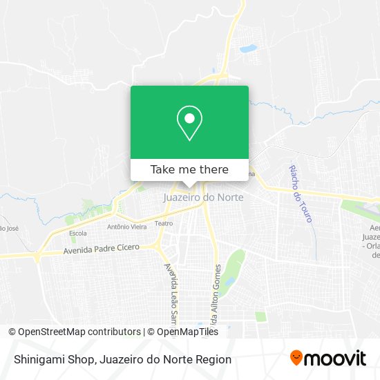 Shinigami Shop map