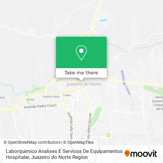 Laborquimico Analises E Servicos De Equipamentos Hospitalar map