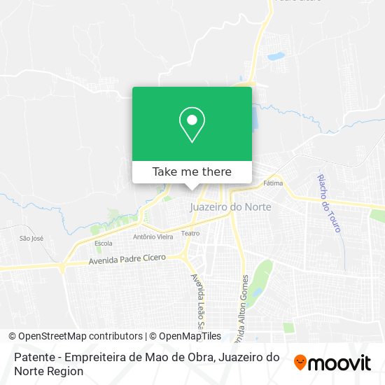 Patente - Empreiteira de Mao de Obra map